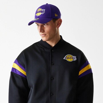 NEW ERA Jacke 'La Lakers' in Schwarz