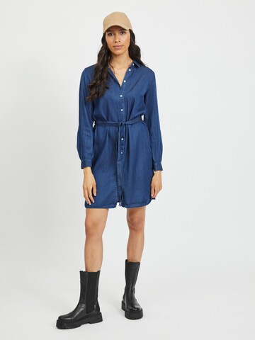 Robe-chemise 'Bista' VILA en bleu