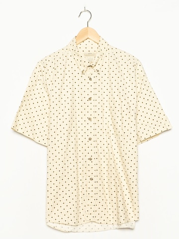 Natural Issue Button Up Shirt in XL in Beige: front