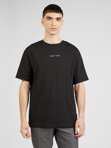 Tommy Jeans Koszulka 'CLASSICS' w kolorze czarny: przód