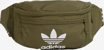 ADIDAS ORIGINALS Fanny Pack in Green: front