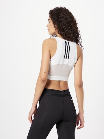 ADIDAS PERFORMANCE Sport top 'Aeroready Hyperglam' - fehér