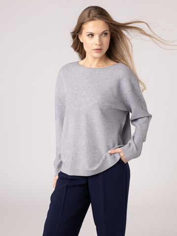 Pull-over Quiosque en gris : devant