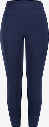 Leggings ' Adrielle ' Smilodox en bleu : devant