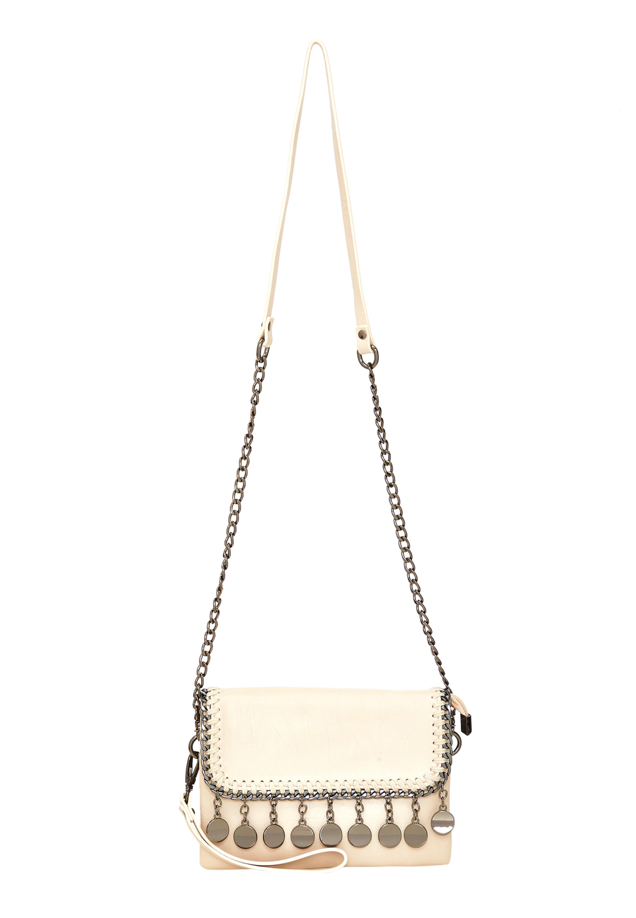 FELIPA Torba za čez ramo | bela barva: sprednja stran