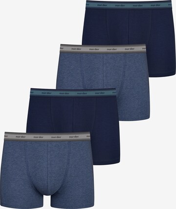 Nur Der Boxershorts in Blauw: voorkant