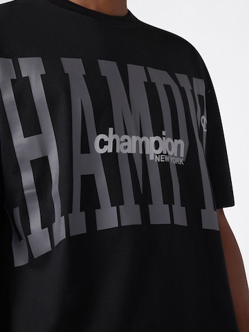T-Shirt Champion Authentic Athletic Apparel en noir