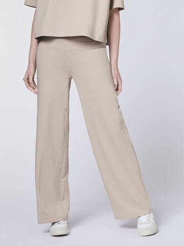 Detto Fatto Wide leg Pants in Beige: front
