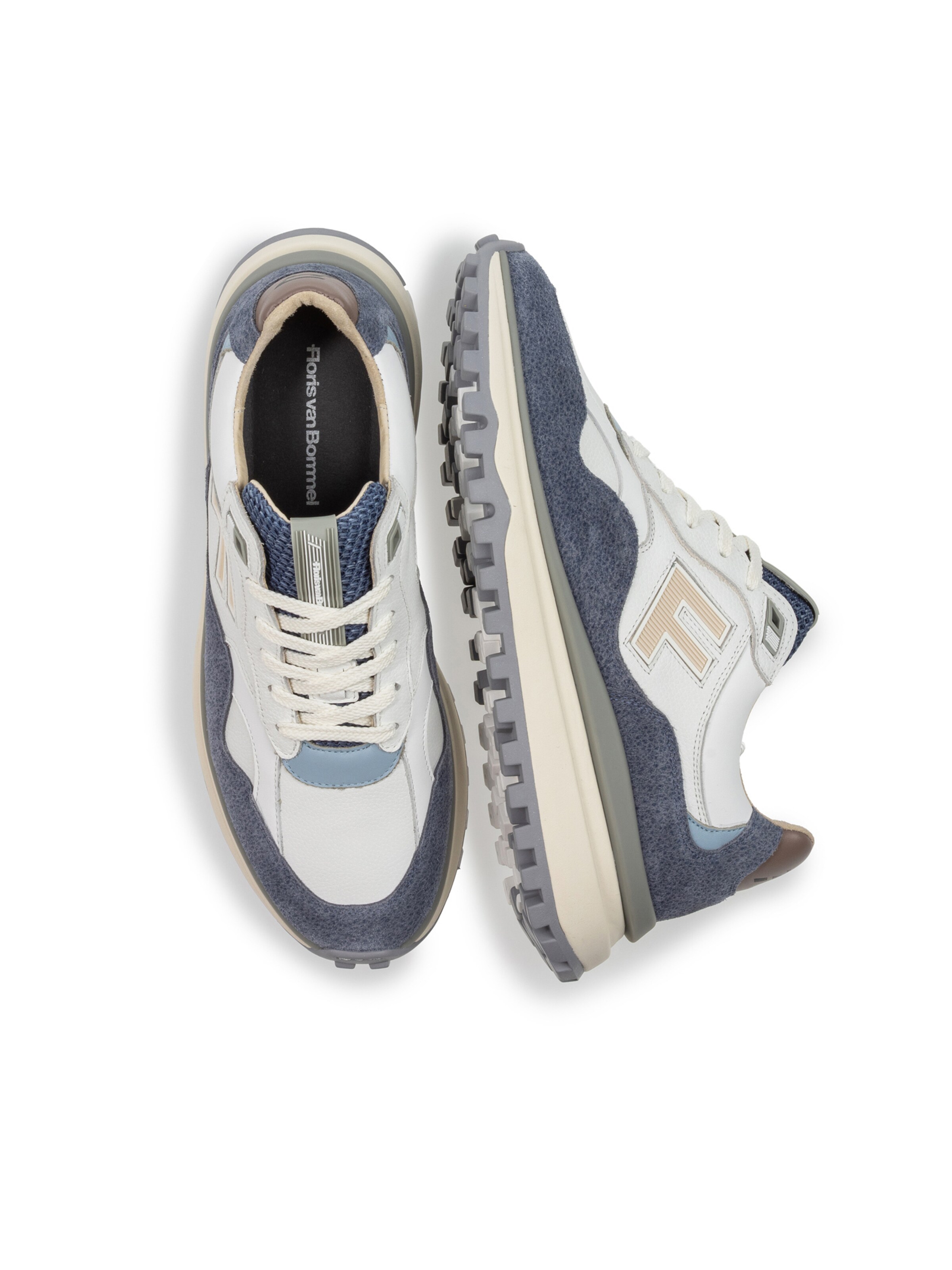 Sneaker bassa 'DE GRIPPER 01' di Floris van Bommel in blu