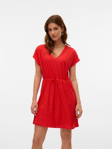 VERO MODA Zomerjurk 'VMTassa' in Rood: voorkant