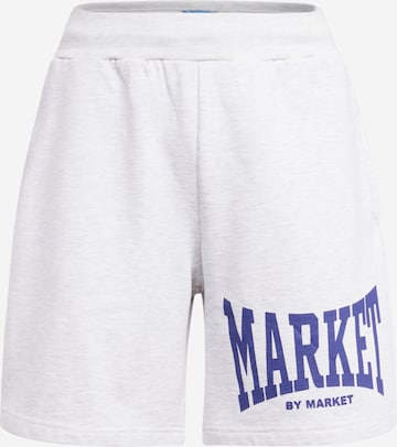 MARKET Loose fit Pants in Grey: front