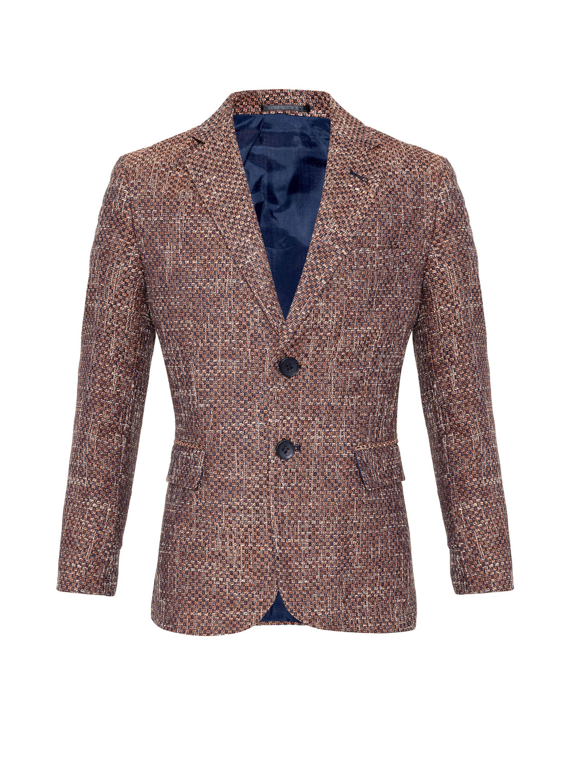 Coupe slim Vestes de costume Daniel Hills en marron : devant