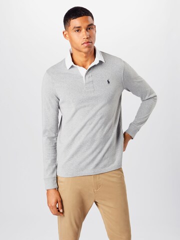 Polo Ralph Lauren Regular fit Shirt in Grijs: voorkant