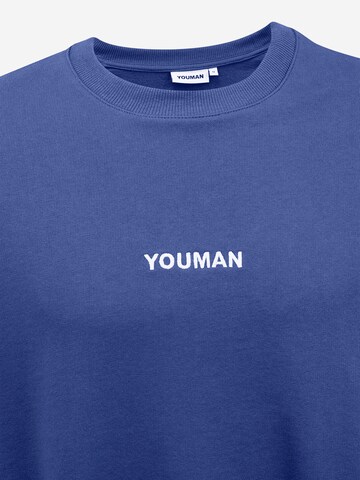 Youman Sweatshirt 'Casper' in Blue