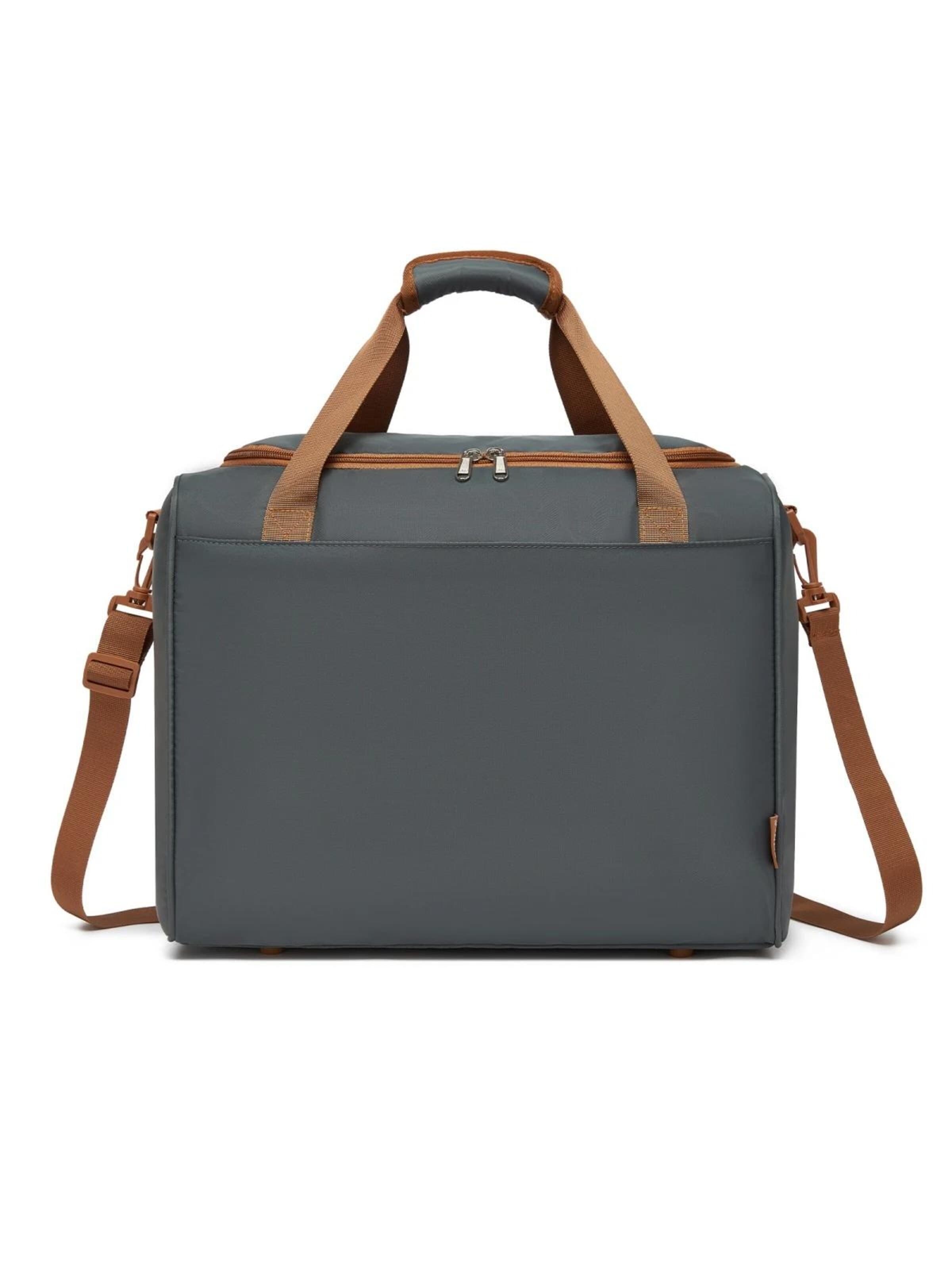 Kono Handbag in Grey: front