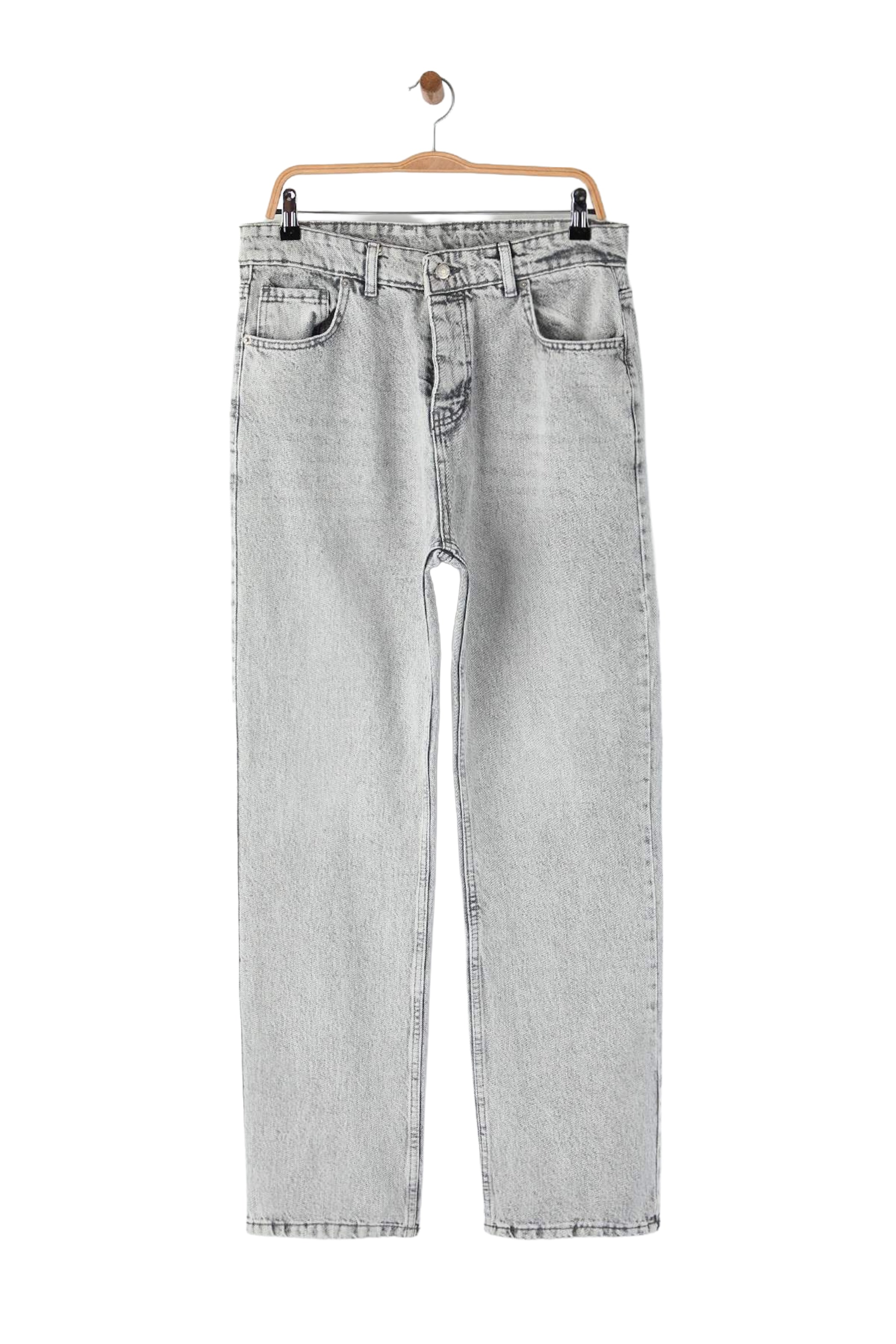 Trendyol Regular Jeans in Grau