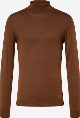 Matinique Regular fit Sweater 'Parcusman' in Brown: front