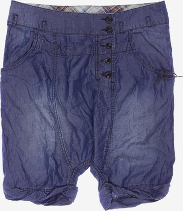 khujo Shorts in S in Blue: front