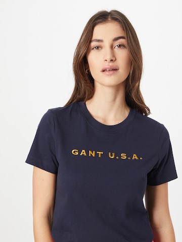 GANT T-shirt i blå