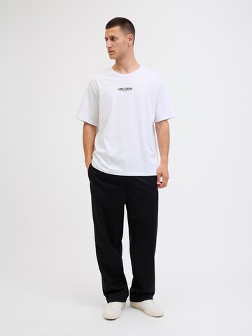 Tricou 'JJMIKO' de la JACK & JONES pe alb