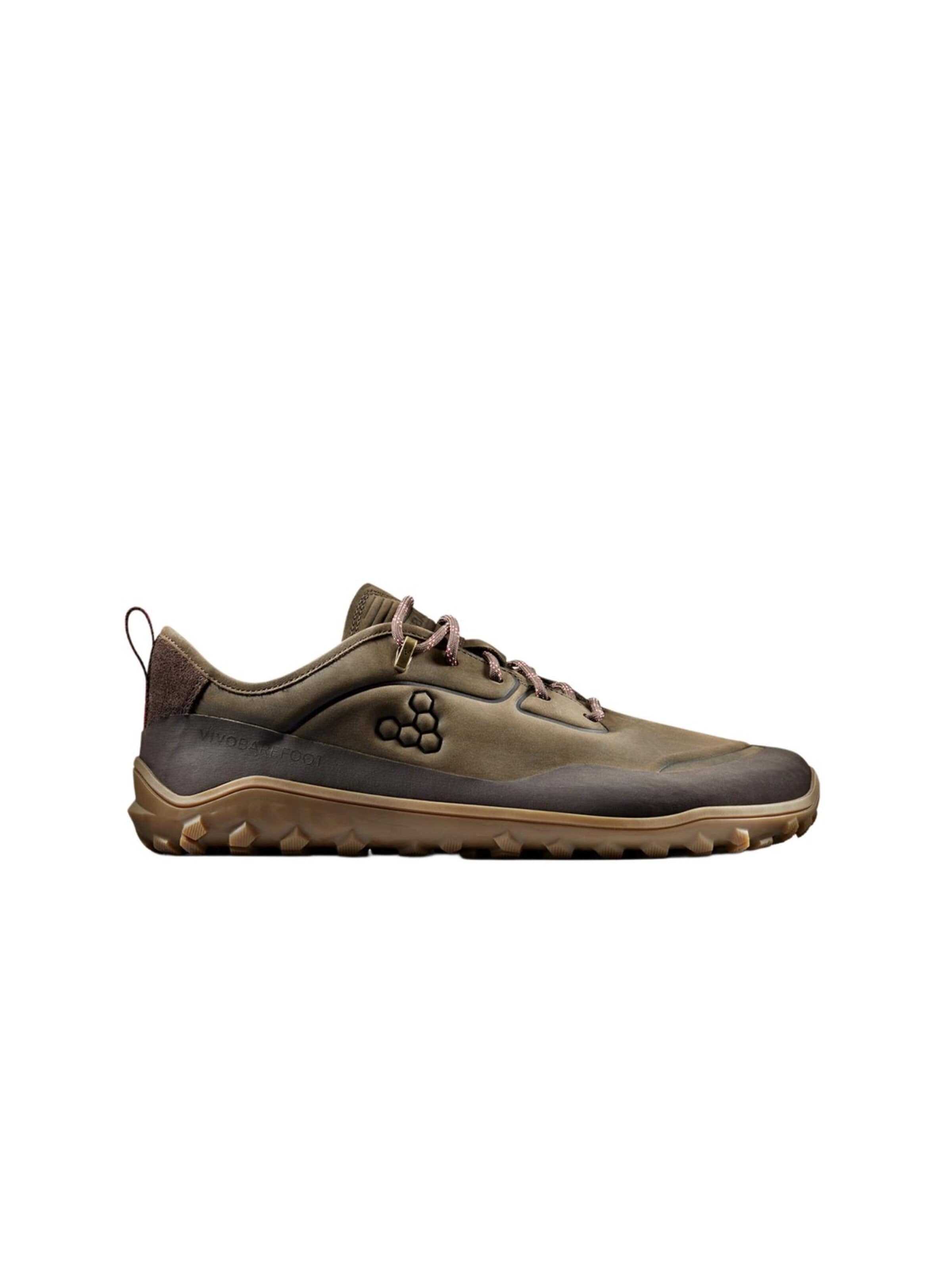 Vivo Barefoot Lågsko 'TRACKER LEATHER AT LOW' i brun: framsida