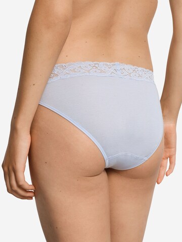 Hanro Minislip ' Moments ' in Blau