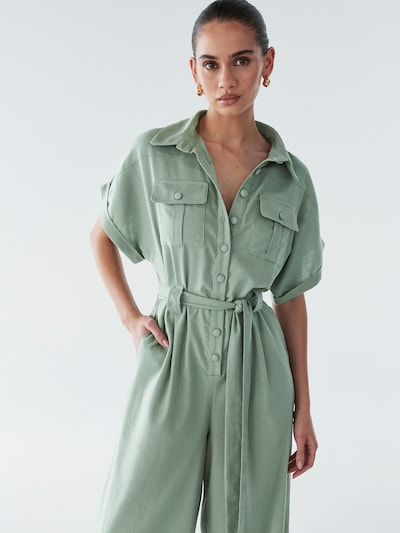 BWLDR Jumpsuit 'Ara' in mint, Produktansicht