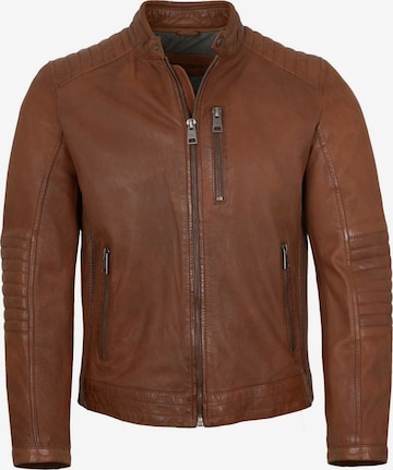 Veste mi-saison 'MSFloriano' MILESTONE en marron : devant