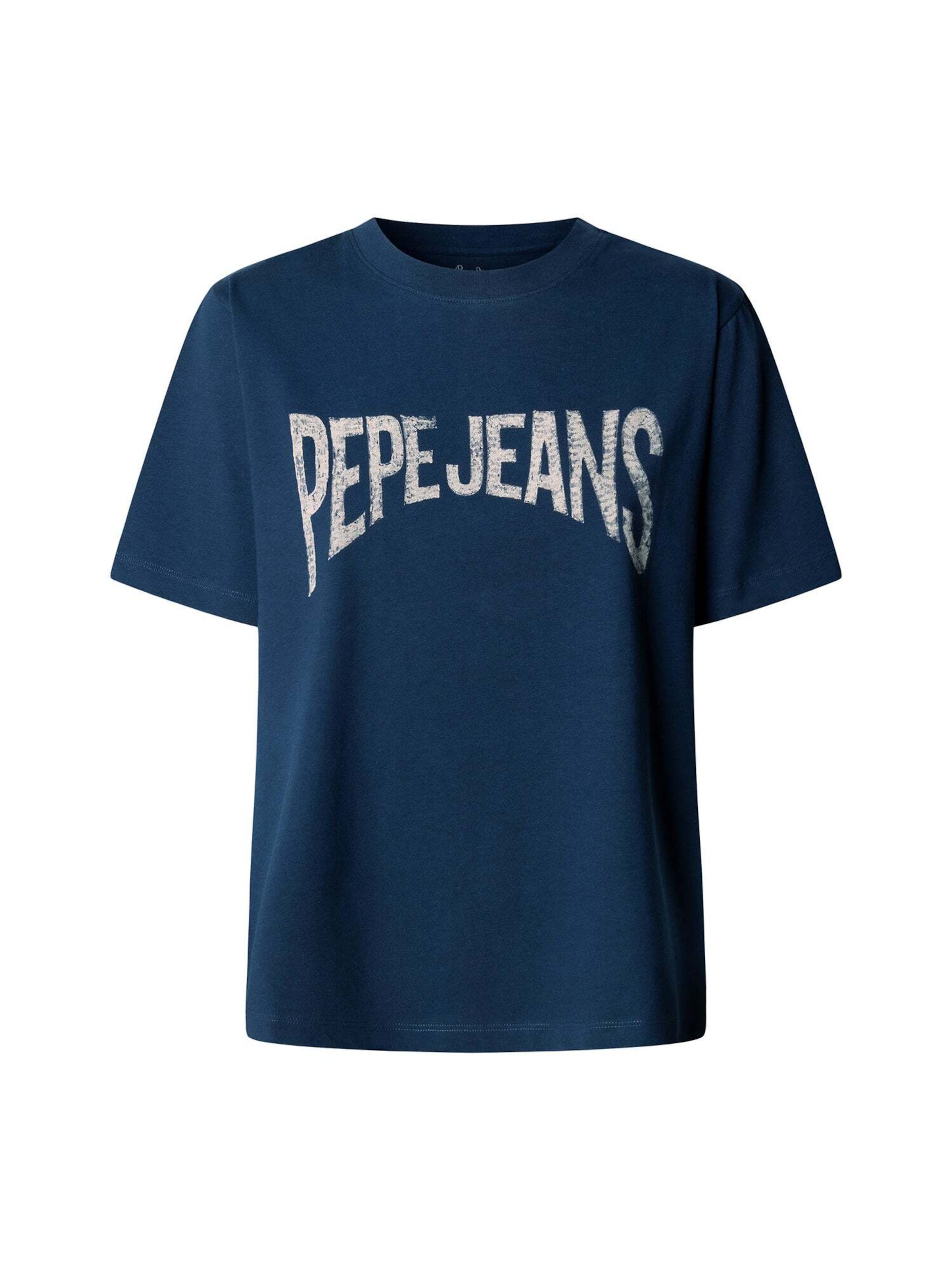 T-shirt 'Maca' Pepe Jeans en bleu : devant