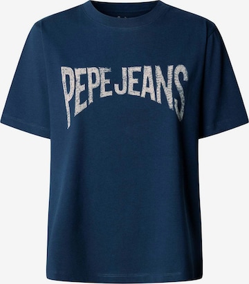 T-shirt 'Maca' Pepe Jeans en bleu : devant