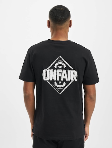 Unfair Athletics T-Shirt in Schwarz: predná strana