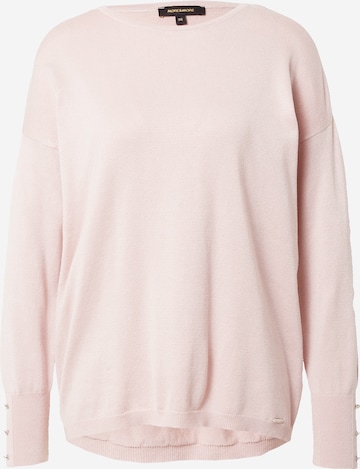 Pull-over MORE & MORE en rose : devant