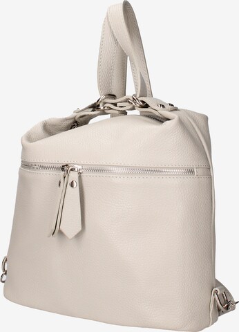 Viola Castellani Backpack in Grey: front