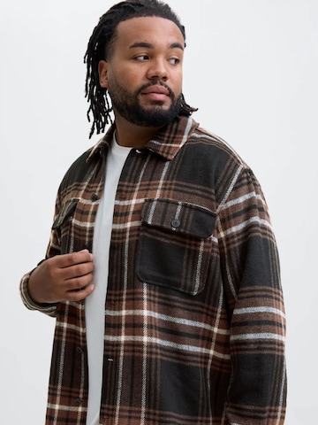 Coupe regular Chemise Jacks & Jones en marron