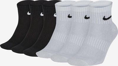 NIKE Sportsocken in 42-46 in schwarz / weiß, Produktansicht