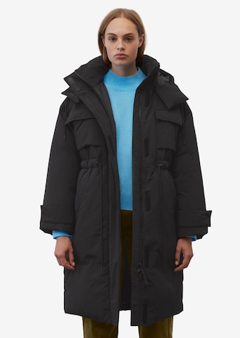 Manteau d’hiver Marc O'Polo DENIM en noir : devant