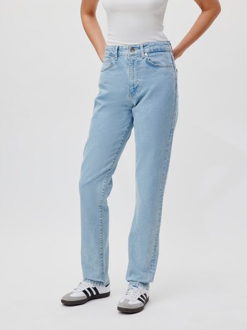 Regular Jeans 'Candy Tall' de la LeGer by Lena Gercke pe albastru: față