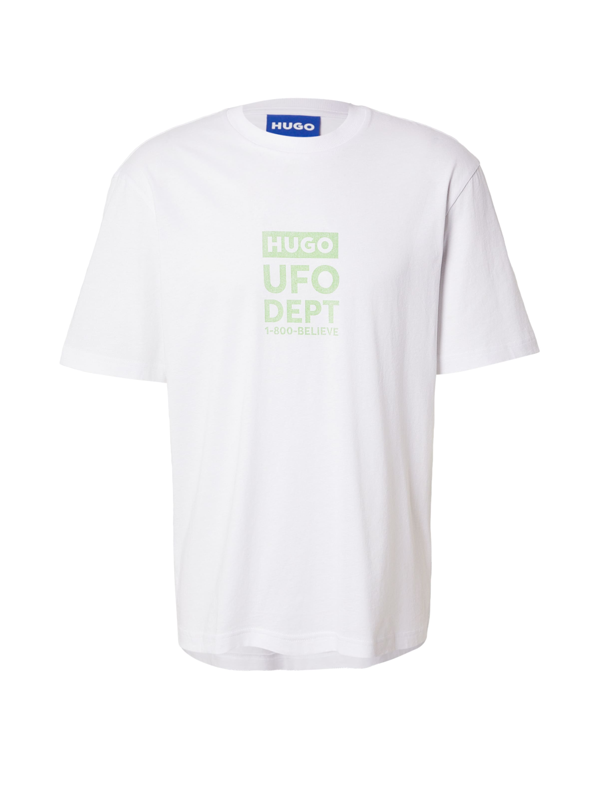 HUGO Herren - Sweatshirts & Sweatjacken 'Nufotee' in Weiß: Vorderseite