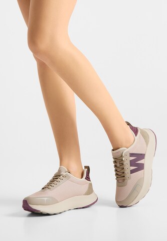 WODEN Sneakers laag in Roze: voorkant