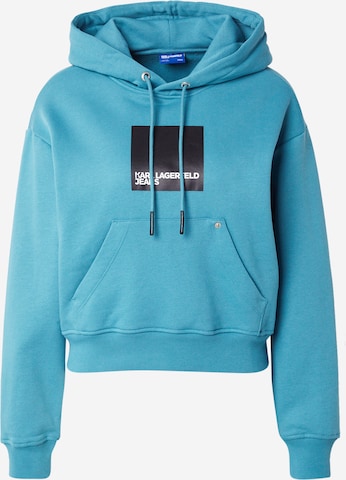 KARL LAGERFELD JEANS Свитшот в Синий: спереди