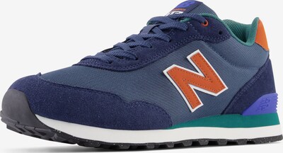 new balance Sneaker in blau / dunkelblau / orange / weiß, Produktansicht