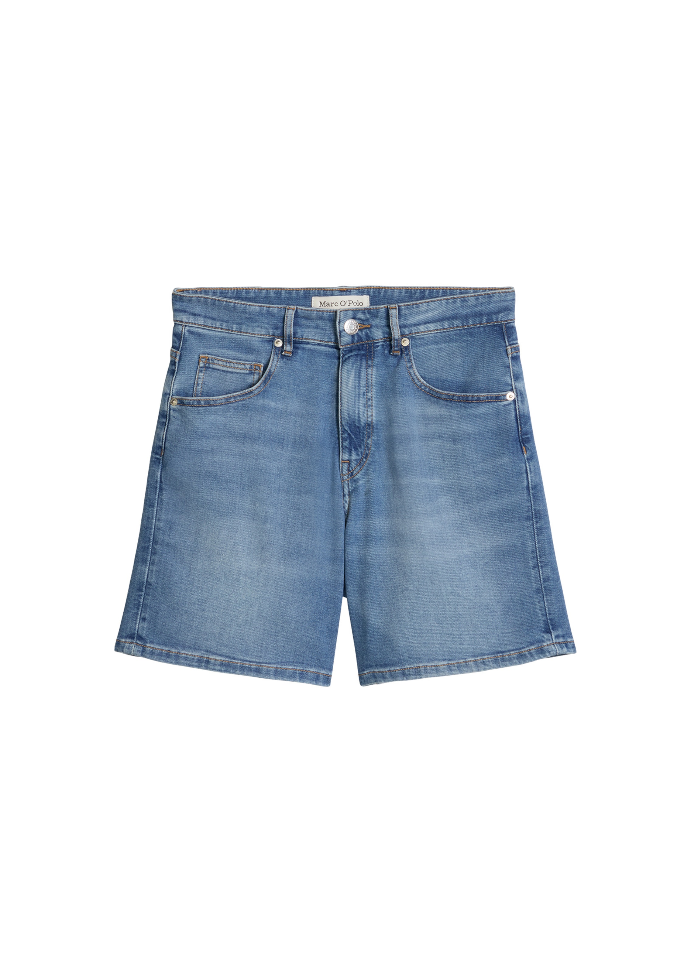 Marc O'Polo Regular Broek in Blauw: voorkant
