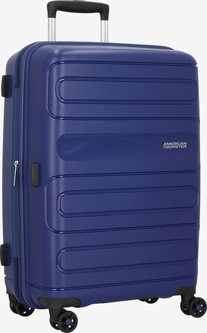 American Tourister Trolley 'Sunside' in Blauw