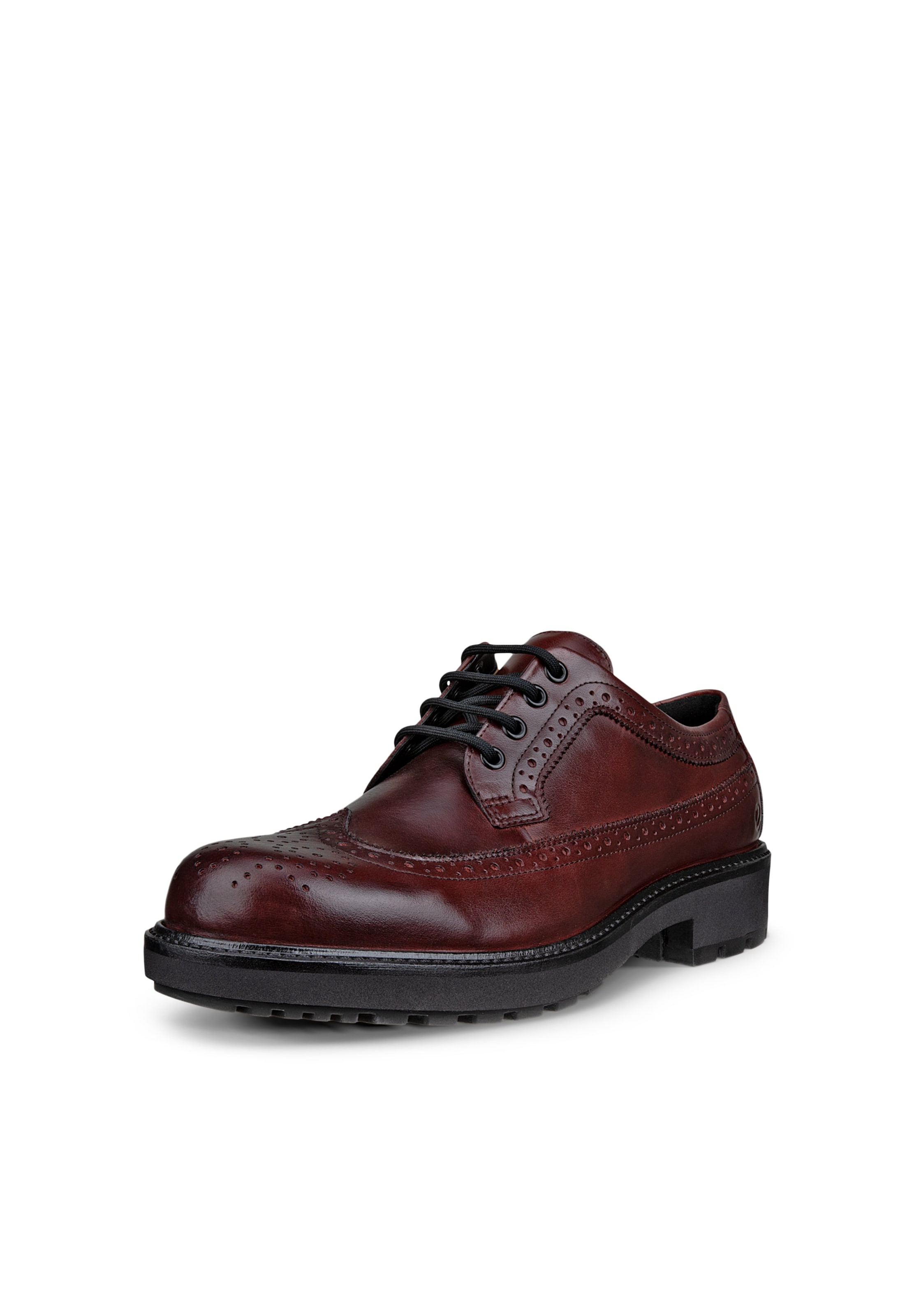 ECCO Veterschoen 'Metropole Oslo' in Rood: voorkant