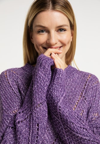 Usha Sweater in Purple