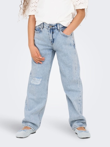 ONLY Baggy Jeans 'dad' in Blauw