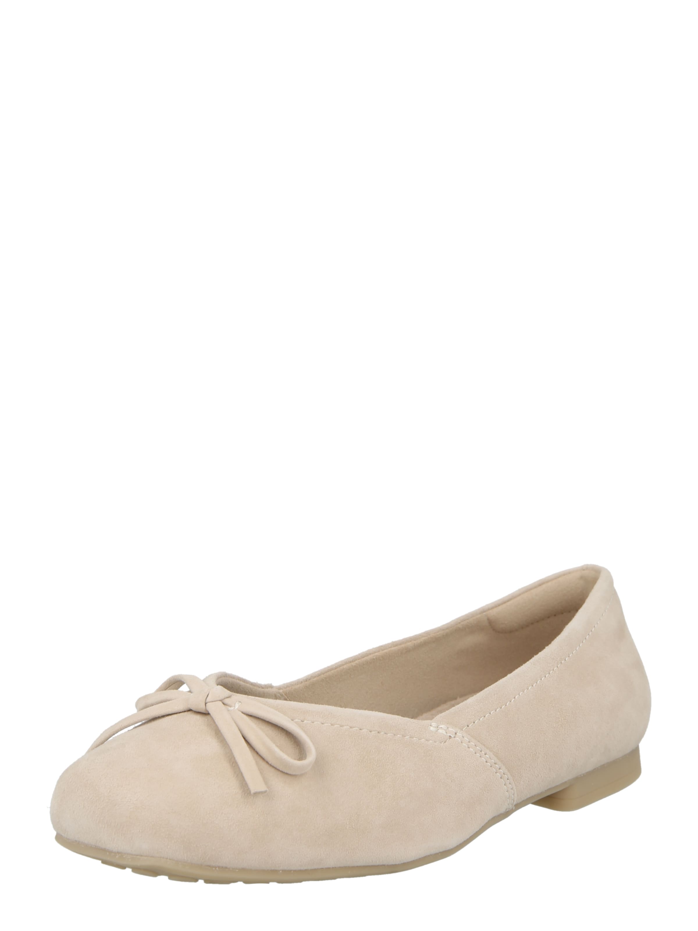 CAPRICE Ballet Flats in Beige: front