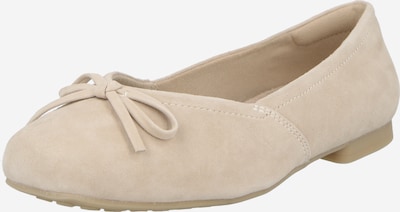 CAPRICE Ballerines en 36 en crème, Vue avec produit