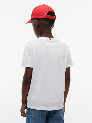 TOMMY HILFIGER Shirt 'ESSENTIAL' in Wit