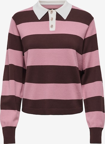 JDY - Pullover 'JDYNaima' em castanho: frente